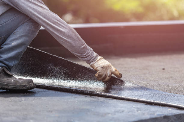 Professional Vapor Barrier Installation technician working in King, NC